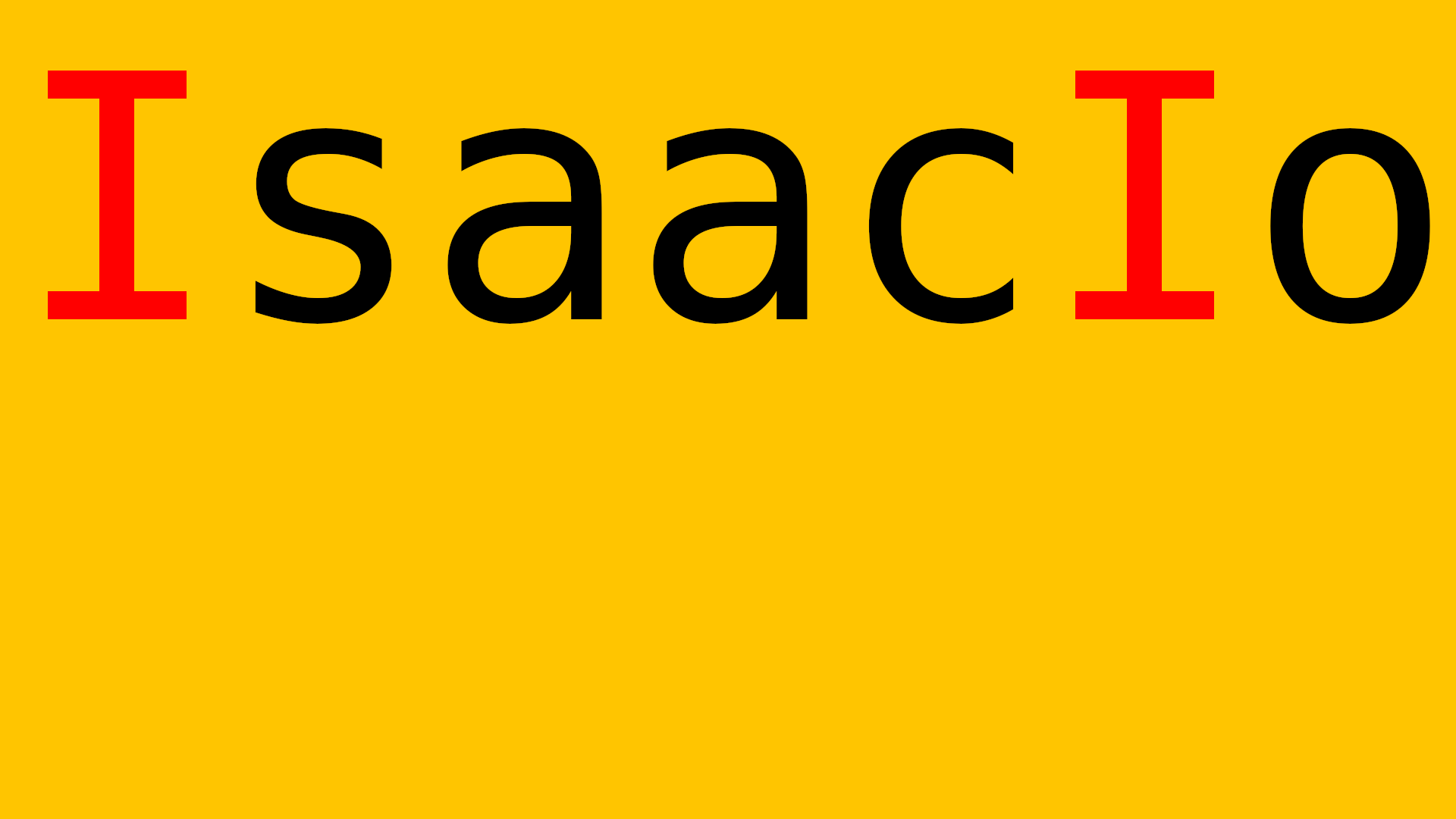 IsaacIo